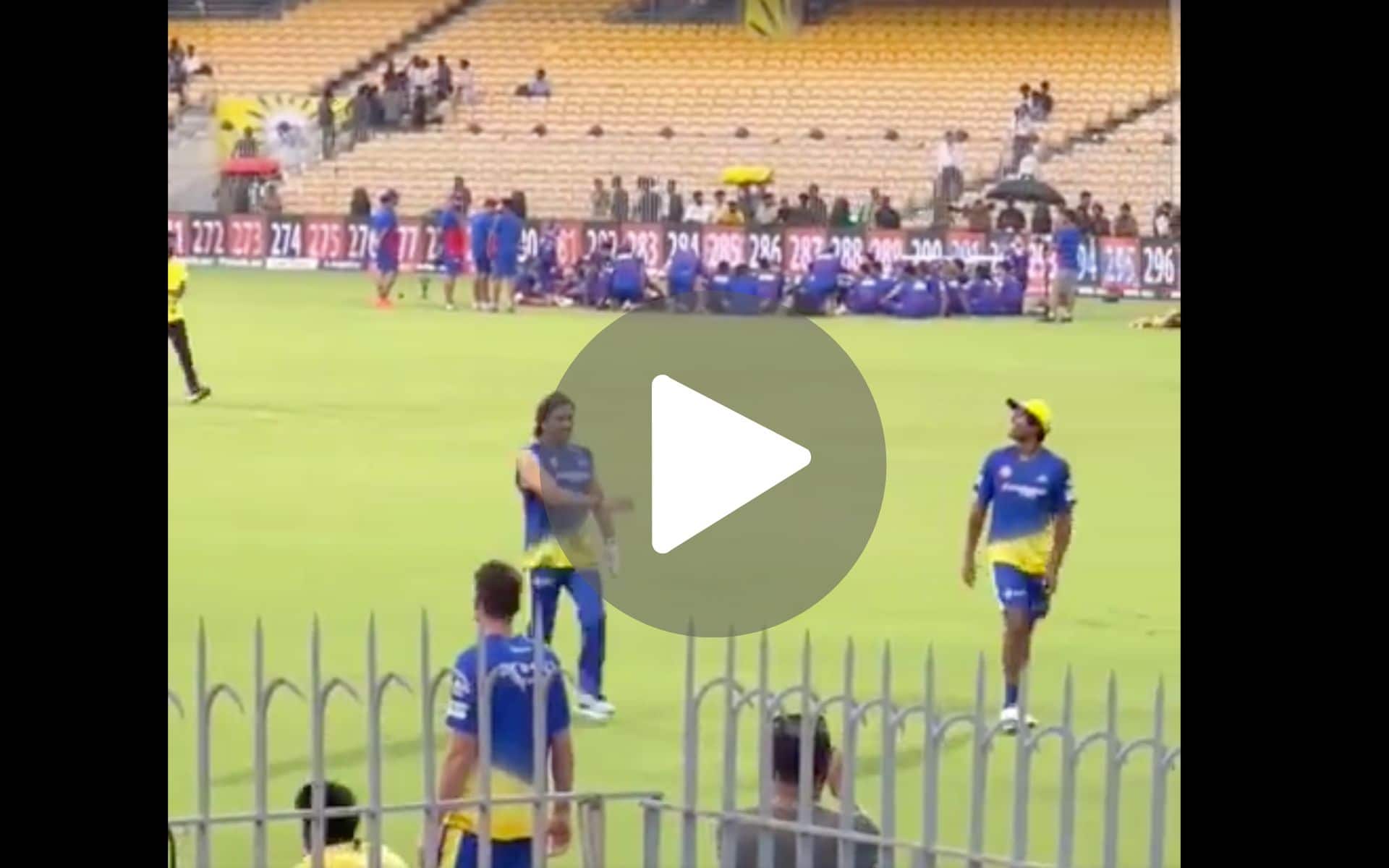 [Watch] MS Dhoni’s Training Session At Chepauk After Leaving CSK Captaincy For IPL 2024